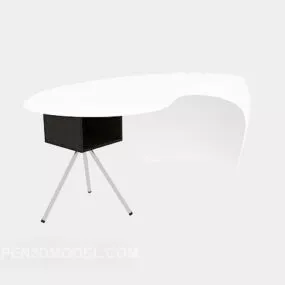 White Creative Coffee Table 3d model