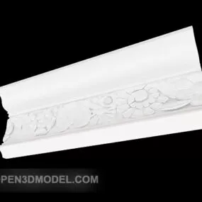 White European Plaster Line 3d model