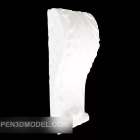 White European Small Component 3d model