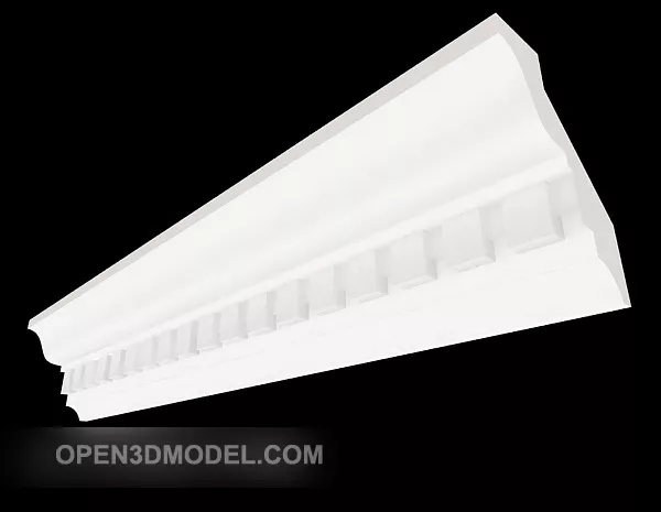 Line Twirl Shape 3d model