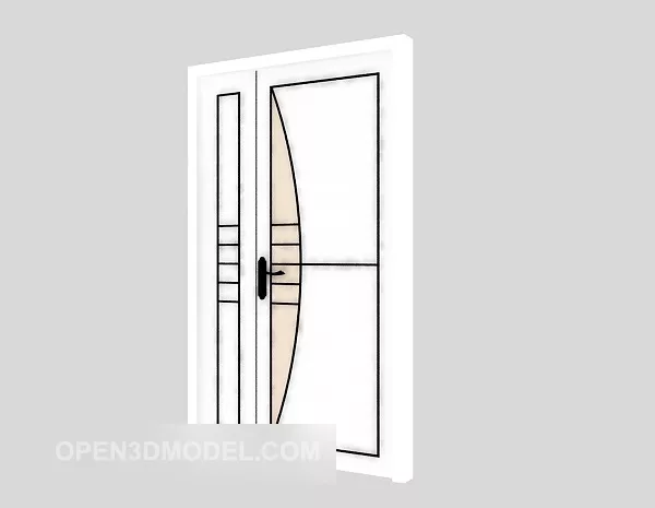 Steel Gate 3d model