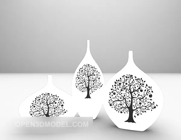 Vase Art Osman Decor 3d model