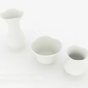 White Home Porcelain 3d model