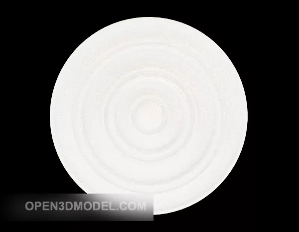 Antique Pendant Light Bulb 3d model