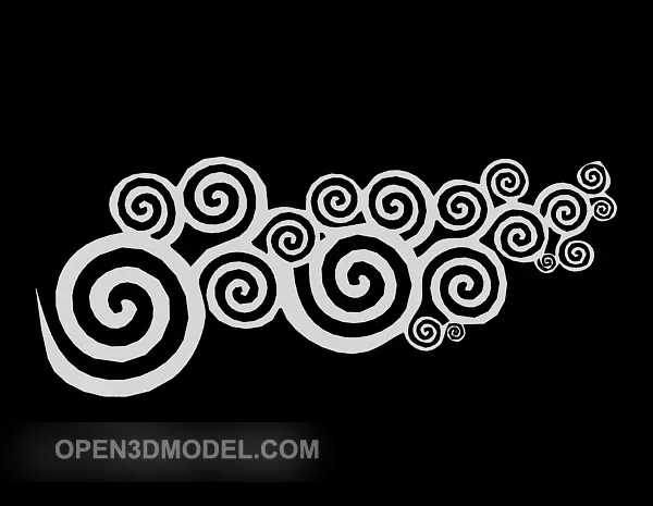 White Minimalist Wall Painted 3d model White Minimalist Wall Painted 3d model