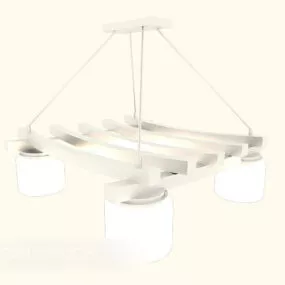 White Minimalist 3d model
