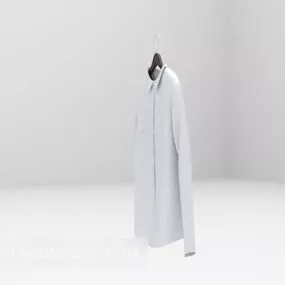White Shirt Fashion 3d model