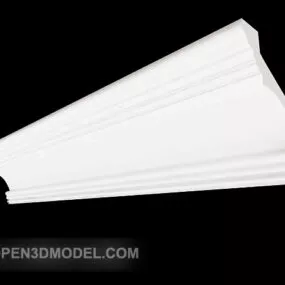 White Simple Home Component 3d model