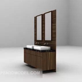 Washbasin Cabinet Furniture 3d model
