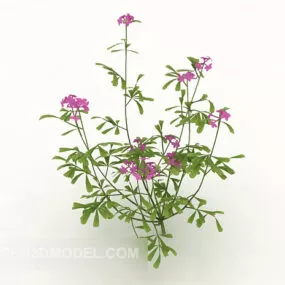 Garden Wildflower Tree 3d model