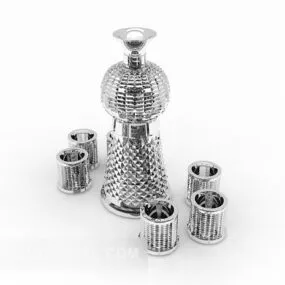 Wine Glass Appliance 3d model