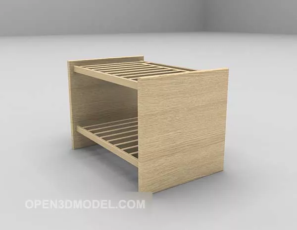 Curved Frame Decor Top Door 3d model