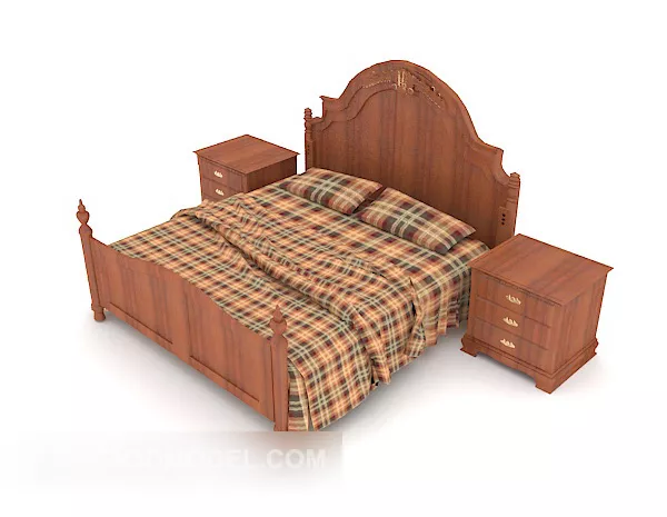 Wood Screen Grid Frame 3d model