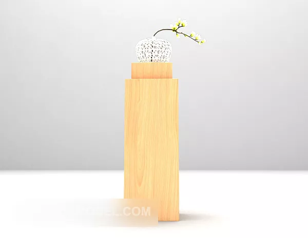 Cabinet With Table Ikea 3d model