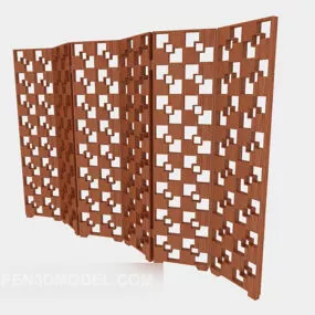 Wood Screen V1 3d model