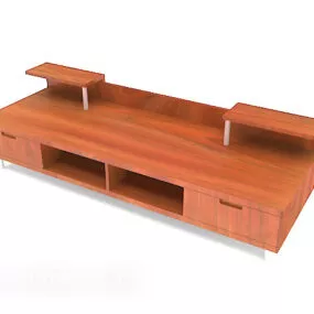 Wood Simple Tv Cabinet 3d model