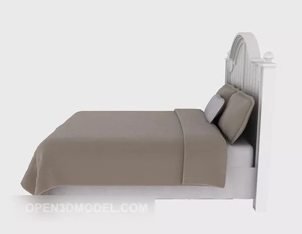Blanket And Pillow, Wrinkle Blanket 3d model