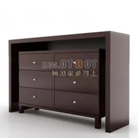 Chinese Ancient Hall Cabinet 3d model