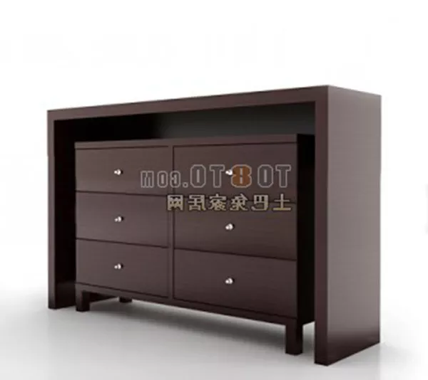 Chinese Ancient Hall Cabinet 3d model Chinese Ancient Hall Cabinet 3d model