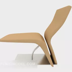 Yellow Creative Home Chair 3d model
