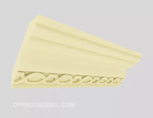 Yellow European Component 3d model Yellow European Component 3d model