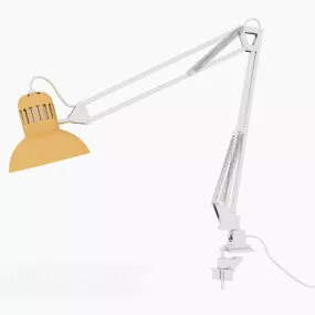 Yellow Casual Table Lamp 3d model