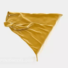 Yellow Dress 3d model