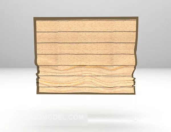 Curtain Transparent 3d model