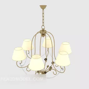 Yellow Modern Minimalist 3d model