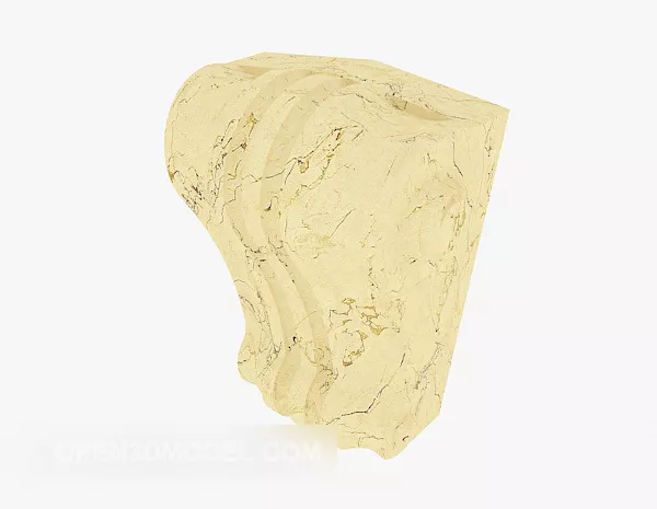 Ceiling Molding Decorative Component 3d model