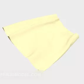 Yellow Skirt 3d model