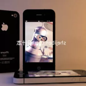 Iphone 4s Concept Phone 3d model