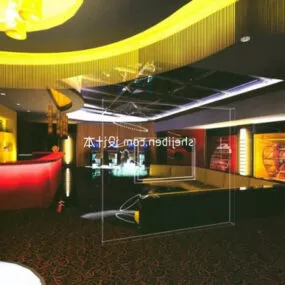 Club Bar Decor 3d model