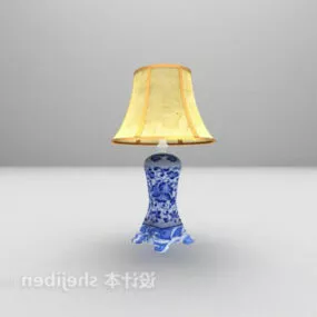Chinese Style Porcelain Table Lamp 3d model