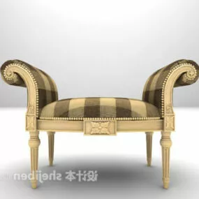 European Day Bed 3d model