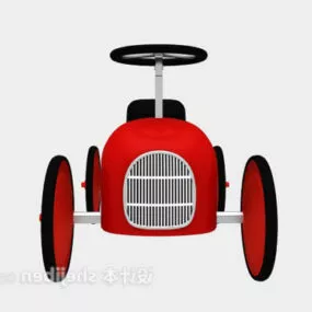 Children Toy Red Car 3d model