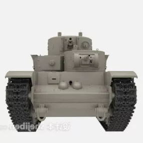 German Tank 3d model