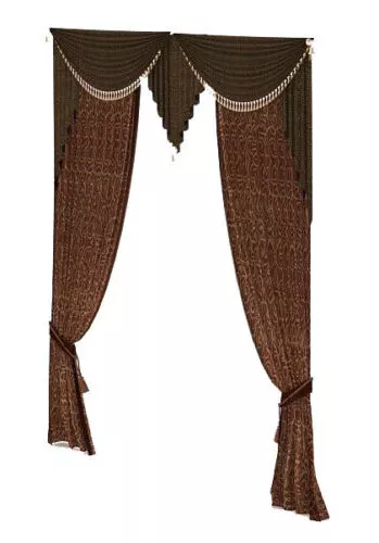 Curtain Under Collapsed 3d model