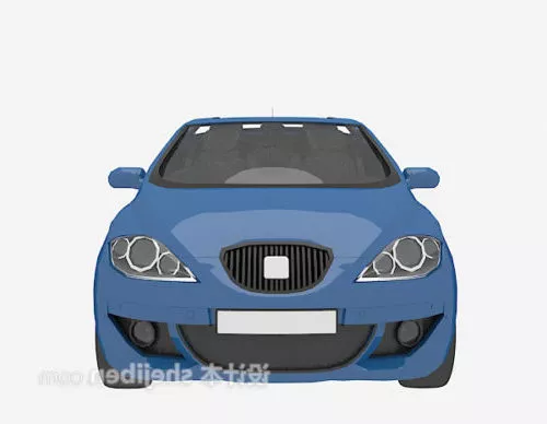 Mini Sedan Car 3d model Mini Sedan Car 3d model
