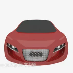 Red Audi Car 3d model