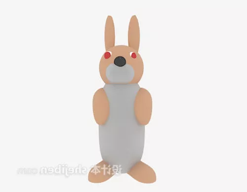 Wood Kid Toy 3d model