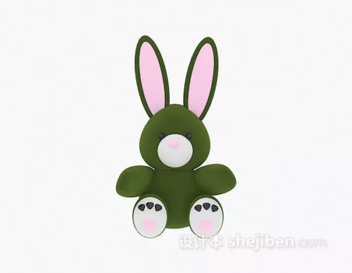 Wild Rabbit 3d model