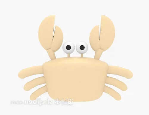 Children Toy Crab 3d model Children Toy Crab 3d model