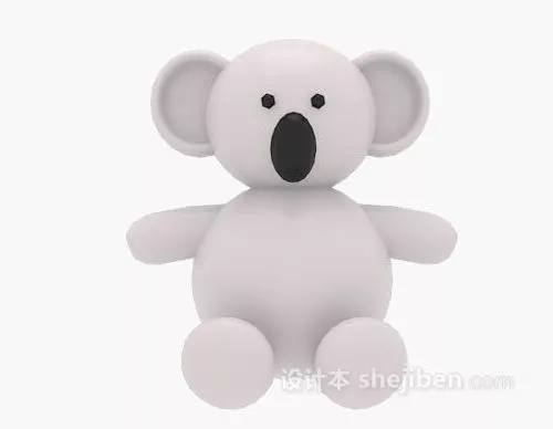 Kid Smart Wood Toy 3d model
