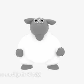 Children Stuffed Toy Cow 3d model
