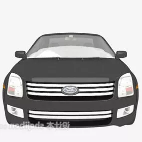 City Black Car 3d model