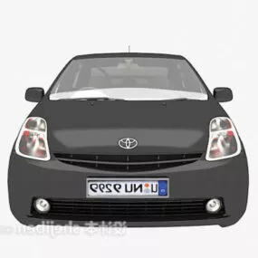 Black Toyota Car 3d model