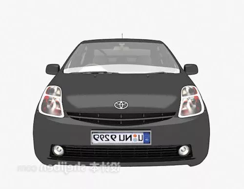Toyota Yaris Animated With Rig 3d model