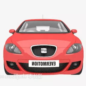 City Red Car 3d model