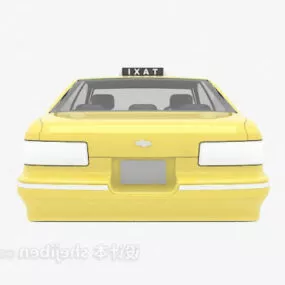 Vintage 1980s Silver Car 3d model